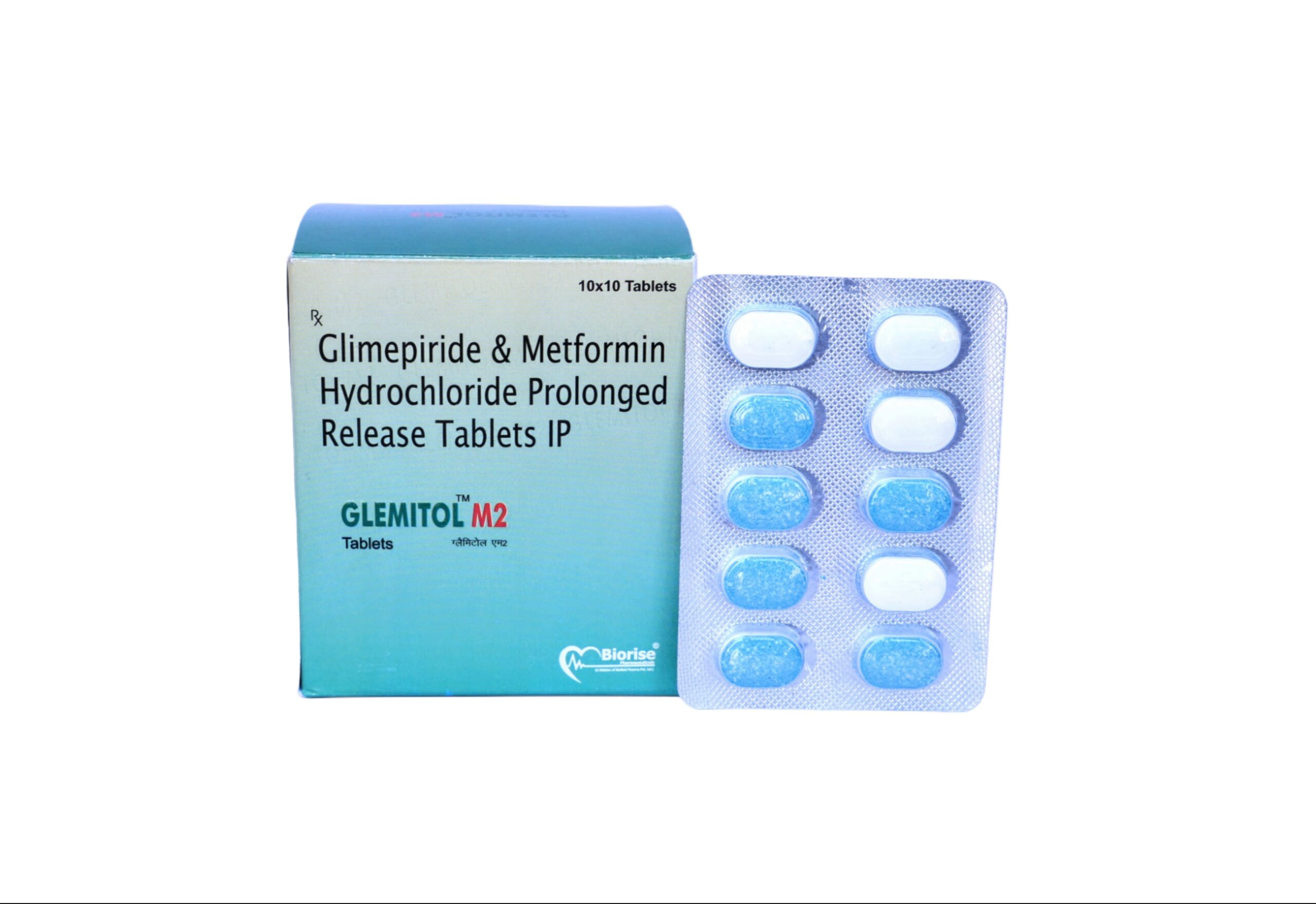 Metformin 500mg + Glimepiride 2 mg